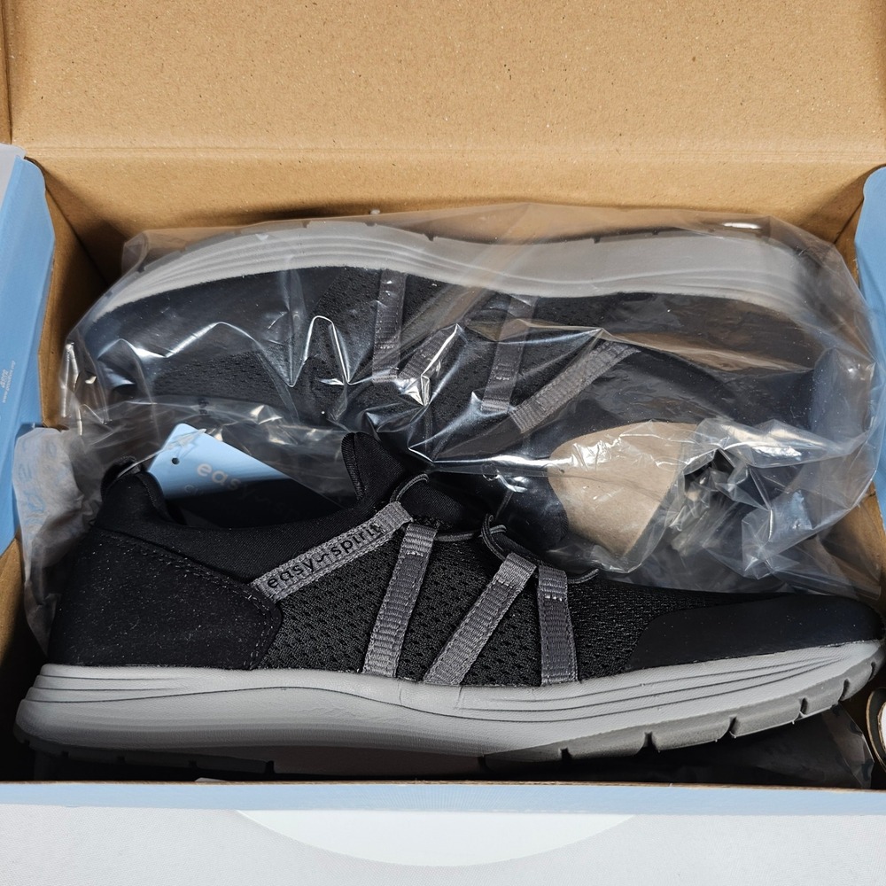 Easy Spirit Luanne 2 Black‎ Walking Sneakers Comfort Shoes Womens 7.5W - Picture 2 of 7